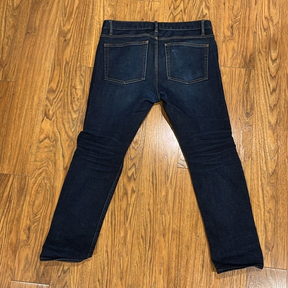 Peter Manning Skinny Stretch Jeans in Dark Wash 32 x 27 - Picture 3 of 3